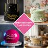 14pcs Birthday Queen Cake Topper Acrylic Gold Happy Birthday Queen Cake Topper for Women Queens Birthdays Decorations Cakes Decoration for Women Girls Valentine's Day Mother's Day view 4