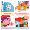 Avesa Baby Toys 6-12 Months - Soft Sensory Box Infant Toy with Stuffed Animals, Rattle, Crinkle Paper, Mirror - 6 Month Old Must Haves Boy Girl Babies Birthday for 1 Year Old Learning Toys view 4
