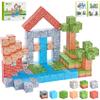 gearvibe 119pcs Magnetic Blocks, 0.8in Magnetic Building Blocks, Magnet Tiles with Adventure World Blocks, Magnetic Toys for Boys & Girls Age 3 4 5 6 7 8 9 10 Festival Birthday Gifts view 1