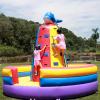 15FT Large Inflatable Bounce House with Climbing Wall, 100% PVC Kids Bouncer Castle with 1100W Blower, Stakes & Safety Wall  for Outdoor Birthday Parties, Backyard Games (15x15x12FT) view 2
