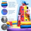 15FT Large Inflatable Bounce House with Climbing Wall, 100% PVC Kids Bouncer Castle with 1100W Blower, Stakes & Safety Wall  for Outdoor Birthday Parties, Backyard Games (15x15x12FT) view 3