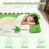 Toddler Nap Mat,Crocodile Kids Sleeping Bag 6727,Extra Large Slumber Bag Thick with Removable Pillow for Girls Boys,Soft Plush Roll Up Sleeping Mat Lightweight for Preschool,Daycare,Travel,Green view 4
