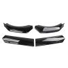 Compatible for F150 F-150 Car Front Bumper Chin Lip Spoilers(Carbon Fiber) view 2