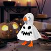 7 Inch Desk Goose Outfits, Magnetic Goose Statue Hoodies, Tabletop Gooses Accessory Mini Porch Goose Costume, for Halloween Decor view 3