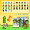 154PCS Magnetic Blocks, Magnetic Building Blocks with Dinosaur World, Magnetic Cubes STEM Toys for Kids Ages 3 4 5 6 7 8 9 10, Creative Magnet Toys & Christmas/Birthday Gift for Boys Girls(1 Inch) view 2