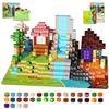 Belveora 130PCS Magnetic Blocks, Magnetic Building Blocks with Dinosaur World, STEM Magnetic Cubes for Kids Ages 3-5 4-8 8-12, Educational Magnet Toys for Boys Girls Christmas/Birthday Gift(with Mat) view 1