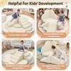 ESPIDOO Soft Foam Climber Set for Toddlers: 6-Piece Baby Climbing Blocks with Slide & Steps - High-Density Sponge Play Structures for Indoor Motor Skills Development & Safe Crawling Activity view 2