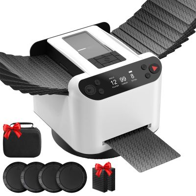 2025 New Automatic Card Shuffler and Dealer,3-in-1 Card Shuffler Machine with 4 Drawing Remotes&Bag&Poker,2 Decks Support 12 Players,360/180 Deal,Rechargeable,for UNO,Phase 10,Skip-Bo,Texas Hold'em