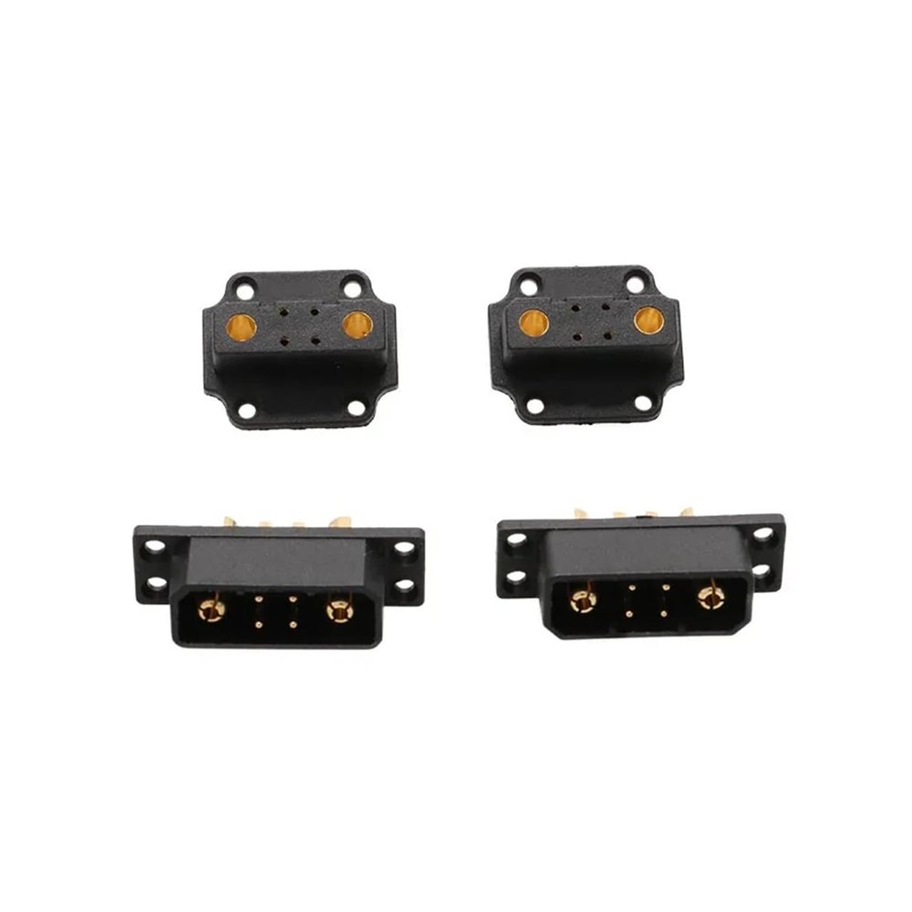 2Pairs Plug Male Female 9+2 MPX Connector VTOL Pro JX4 JX6 JX8 JX9 JX18 MX-10 for RC UAV Fixed Wing Aircraft(2pairs JX4)