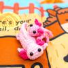 WENGIFT Mini Axolotl Gift Crochet Gift for Teen Boy Girl Birthday Gift for Boyfriend Girlfriend Her or Him for Niece, Nephew, Daughter or Cousin view 4