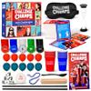 Challenge Champs Action Party Game  200 Skill Challenges for Team Building, Family Game Night | Complete Set for Adults, Teens, Kids 8+ with 10+ Accessories | Competitive Group Activity view 2