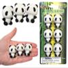 3D Panda Erasers (Pcs) 1.5" Black and White Giant Panda Bear Erasers (48) view 1