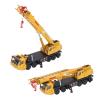 Luocute 1:50 Movable Crane Truck, Alloy Diecast Model Kids Construction Vehicles for Boys with Fun Operating Experience and Immersive Engineering Site Observing view 2