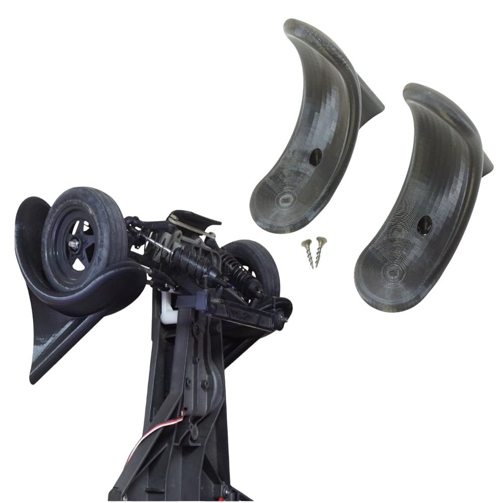 3DEXL RC Car Wall Hangers, Wheel Wall Mount for 1/8 Buggy or 1/10 Truck/Drag Car