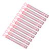 Keenso Pink Heart Shaped Bladder Rods for Wedding Celebration 10PCs Portable Bubble Sticks for Outdoor Activities view 1