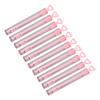 Keenso Pink Heart Shaped Bladder Rods for Wedding Celebration 10PCs Portable Bubble Sticks for Outdoor Activities view 2