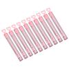 Keenso Pink Heart Shaped Bladder Rods for Wedding Celebration 10PCs Portable Bubble Sticks for Outdoor Activities view 4