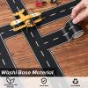 Ouligay 2PCS Road Tape for Toy Cars, Road Tape for Kids, Race Track Tape, Black Roadway, Easy Stick & Tear, No Residue, Perfect for Kids' Racing Parties view 2
