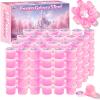120 Pack Pink Galaxy Slime Party Favors, Non-Sticky, Stress Relief Treasure Box Toys for Classroom Prizes, Valentines Day Student Gifts Goodie Bags Stuffers for Kids Boys Girls 4-8, 8-12 view 1