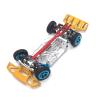 AQWBTYD Rc Car Bumper Compatible with WLtoys 284131 K969 K979 K989 K999 P929 P939 RC01 for MINI-Q for MINI-Z Q8 Q9 1/28 RC Car Parts Metal Upgrade Front Bumper(Yellow) view 2