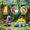 Air Dry Clay Kit, Modeling Clay for Kids, 9 Dinosaur Model Magic Clay with Sculpting Tools and Tutorials, Ultre Light Soft Clay Kit, Arts Craft Toy Gift, Christmas Birthday Party Favors for Boys Girls view 4