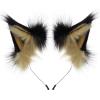 BYSSWENY Personalized simulation adjustable headband, Halloween role-playing fox ears cosplay plush hair accessory view 1