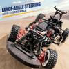 1/12 RC Drift Car with Gyro, 2.4G Full-Proportional 4WD Remote Control Sports Car with LED Lights, 32KM/H 2 Batteries Mini Rally RC Racing Cars Gift for Adults -Upgraded RTR view 3