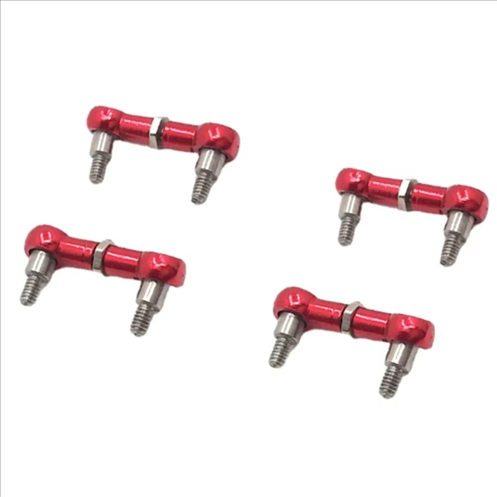 Compatible with Wltoys K969 K979 K989 K999 P929 P939 1/28 RC Car Upgrades Parts Accessories 2X Metal Rear Ball Joint Rod Link RC Car Accessories
