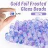 Sukh Glass Marbles - 100 Pcs Purple Cat Eye 0.39 Inch Bulk Marbles for Games, DIY Home Decor, Vase Fillers & Party Decorations view 2