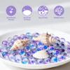 Sukh Glass Marbles - 100 Pcs Purple Cat Eye 0.39 Inch Bulk Marbles for Games, DIY Home Decor, Vase Fillers & Party Decorations view 3
