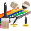 20 Pack 3 Inch Flat Paint Brushes, A Professional Range of Wall Paint Brushes for Your Home or DIY Paint,Furniture,Deck,and Wall Trim KUKLIPJIM view 3