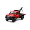 BrickCraftWorks 1/12 Scale 4WD RC Crawler Car, 2.4G Full-Proportional All Terrain Off Road Truck with Functional Crane, Liftable Hook 2-Speed - Gift for Engineering Enthusiasts view 1