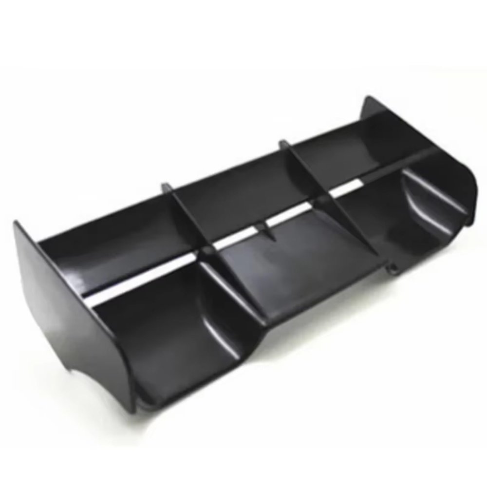 Parts For Himoto For HPI For Kyosho For ARRMA 1/8 Scale Models RC Car Off Road For Buggy Wing Body Spoiler Remote Control Truggy(Black)