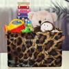 Aglebo Animals Fur Storage Basket Foldable Storage Bins Fabric Organizer Basket with Handles Rectangle Closet Basket for Shelves Laundry Nursery Bedroom Basket, 15 x 11 x 9.5 in 2 Pack view 4
