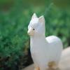 Alpaca Pure Handmade Natural Wood Carving Ornament view 1