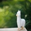 Alpaca Pure Handmade Natural Wood Carving Ornament view 2
