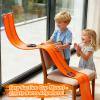 FALDAA Flexible Race Track for Kids 15ft with 12 Racecars, Slot Car Race Track Sets & Car Ramp Toy with 4 Suction Cups, Compatible with Hot Wheels for Ages 3+ view 3