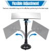 Hovom Suction Cup Baby Car Mirror, Rear Facing Baby Mirror for Cars, 360 Adjustable & HD Wide Angle Convex Interior Rear View Mirrors for Windshield, Universal Car Accessories view 4