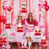 12 Pieces Cherry Birthday Party Decorations She's the Cherry on Top Happy Birthday Decorations Centerpieces Party Supplies Table Decorations for Baby Shower Wedding Bridal Shower Girls view 2