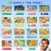 JoyCat Search and Find Activity Books, Preschool Learning Game Activities for Toddlers & Kids Ages 3-5, Travel Toys for Road Trip Car Airplane, Birthday Gifts for Girls and Boys 4-8 view 4