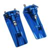 1Pair RC Boat Trim Tab Metal CNC Trim Flaps 60mmx30mm for RC Speed Boat Racing Oval Vee TRAXXAS Spartan SR DIY Upgrade Parts (Blue) view 1