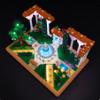 LED Lighting Kit Compatible with Lego10359 Spanish Fountain Garden Series LED Light Set (Model Kit Not Included - Lighting Components Only) (Remote Control Version) view 3