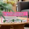 Mahjong Tile Bag - Zippered Storage Case, Portable Lightweight Design, Organizer Pouch | Business, Studio, Home, Travel, Adults, Teens, Gatherings, Camping, Picnic, Game Night Accessories view 4