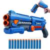 KOKEBUKA Double Barrel Style Foam Blaster - Realistic Break-Open Action Toy Shotgun with 12 Soft Darts - Manual Single-Shot Pump Action Toy Gun for Boys Ages 8-12, Outdoor Games, Birthday Gift view 1