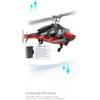 Actualia RC ERA A61 Flyingwolf RC Helicopter Model, 1:52 Scale Single Rotor 4CH RC Helicopter with Optical Flow Positioning, One-Key Start, RTF Gyro Stabilized Aircraft for Adults Beginners view 4