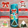 100PCS Christmas Stickers, Non-Repeating Vinyl Waterproof Holiday Stickers, Christmas Party Favors, Stocking Stuffers for Kids Toddlers Teens Boys Girls, Activities, Gifts, Toys, Goodie Bag Stuffers view 2