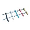 4PCS M2 Metal Ball Rod Ends for RC Models Pushrod Linkages Steering Suspension Connectors(Red) view 3