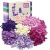 1200 Pieces Building Bricks Play Set, Colors Mixed Shapes Classic Colors Bulk Building Blocks, Generic Brick Building Parts, for Boys and Girls view 1