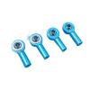 4PCS M2 Metal Ball Rod Ends for RC Models Pushrod Linkages Steering Suspension Connectors(Blue) view 1