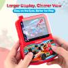 VOLGUARD II Kids Handheld Game Console with 220 Preloaded Retro Video Games, 3.5'' IPS Screen Adjustable Brightness & Volume, Portable Hand Held Game Player Toy for Travel, Ideal Christmas RED view 3